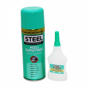 Steel 400ml+60gr Büyük Hızlı Yapıştırıcı (4172)