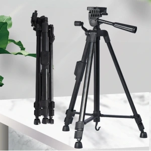 Telefon Ve Fotoğraf Makinası Takılabilen Bluetooth Kumandalı 146 Cm Tripod (4172)