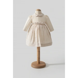 Tongs Baby Elbise 8050 Ekru