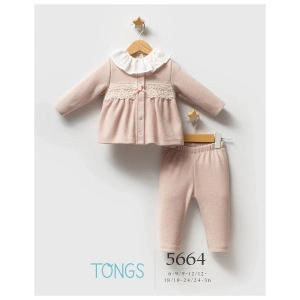 Tongs Baby Lace Dream 3lü Takım 5664 Pudra