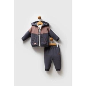 U.s. Polo Assn 3lü Takım Usb2561 Füme