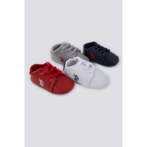 U.s. Polo Assn  Erkek Bebek Ayakkabı Usb1308 Kırmızı