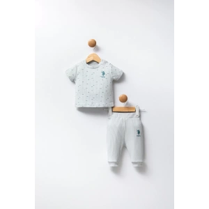 U.s Polo Bebek 2li Takım Usb2311 Su Yeşili