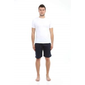 venüsshopping- Erkek Cepli Pamuk Şort Lacivert