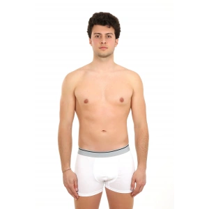 venüsshopping- Erkek Likralı Boxer Beyaz