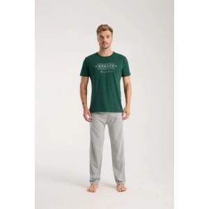venüsshopping- Erkek Yeşil Kısa Kol Pijama Takımı