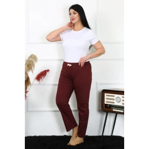 venüsshopping- Kadın Pamuklu Büyük Beden Alt Pijama