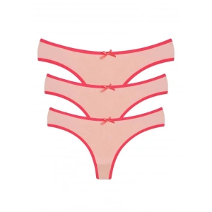 venüsshopping- Pamuklu 3lü Tanga Külot Pudra