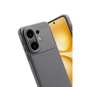 Vivo X200 FE Auto Focus Karbon Kapak -Gri