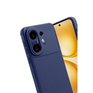 Vivo X200 FE Auto Focus Karbon Kapak - Lacivert