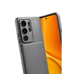 Vivo Y29S Auto Focus Karbon Kapak - Gri