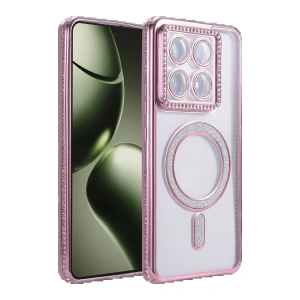 Xiaomi Mi 14T Pro Joke Simli Magneticsafe Kılıf - Pembe