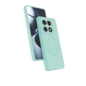 Xiaomi Mi 14T Pro Regal Magsafe Standlı Kapak - Su Yeşili