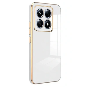 Xiaomi Mi 14T Pro Volet Silikon - Beyaz