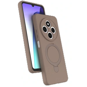 Xiaomi Redmi 14C Regal Magsafe Standlı Kapak - Çöl Titanyum