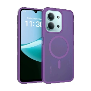 Xiaomi Redmi 15C 4G Jota Magsafe Kapak - Derin Mor