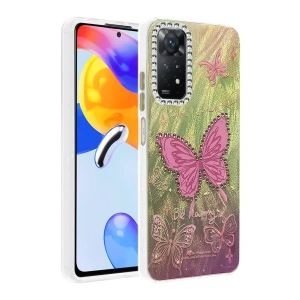 Xiaomi Redmi Note 12 Pro 4G Kılıf Blade Aynalı Desenli Kapak - Desen 5