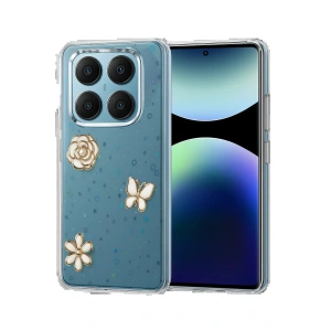 Xiaomi Redmi Note 14 Pro 4G Fiyonk Desenli Kapak - Desen 2