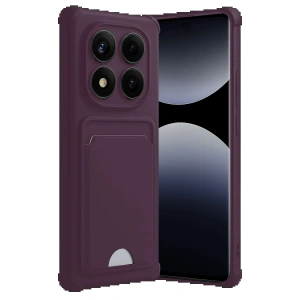 Xiaomi Redmi Note 14 Pro 5G Kelvin Kartvizitli Silikon - Derin Mor