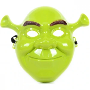 Yeşil Shrek Maskesi 21x25 Cm (4172)