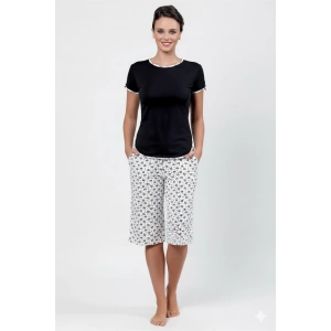 Çiçek Baskılı Kaprili Takımı B453