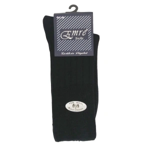 Emre Erkek  Lastiksiz Diyabetik Yün Çorap