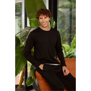 Erkek 9222 Erkek   O Yaka Pijama Takımı