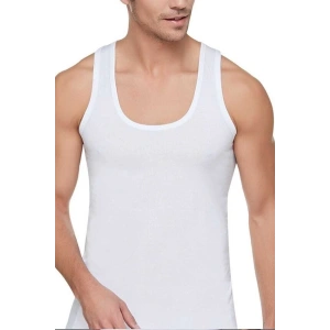 Işıl Erkek  Penye Atlet Beyaz