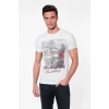 Berrak Erkek  Köprü Baskılı T-shirt 1047