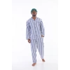 Kocabey 4007 Uzun Kol Çizgili Gaffur Erkek Pijama Takım