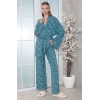 Limissi Viskon Desenli Pijama Yakımı