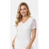 Şahinler Lycra Yarım Kol Beyaz B256