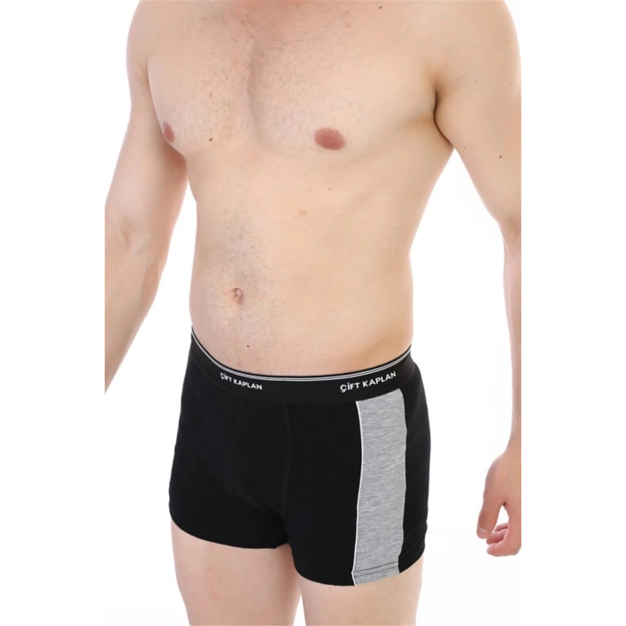 Çift Kaplan 850 Biyeli Likralı Erkek Boxer