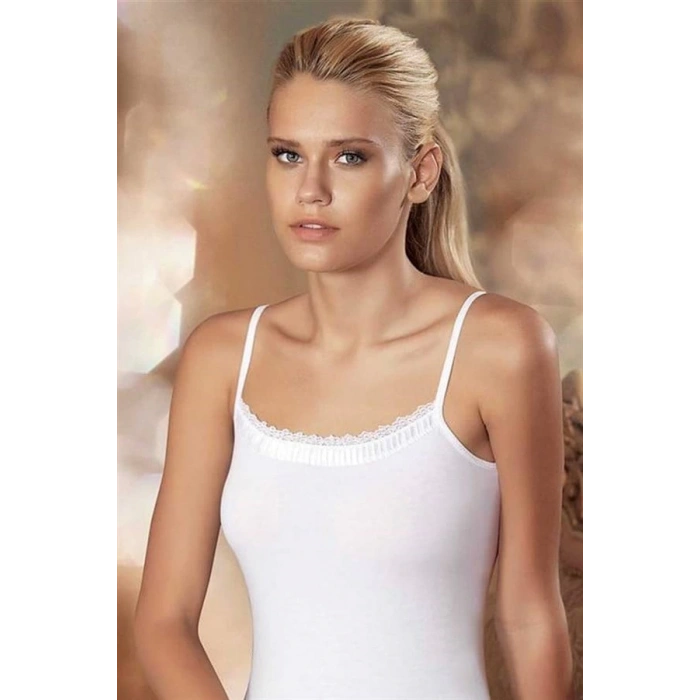 Dantelli İp Askılı Atlet B612