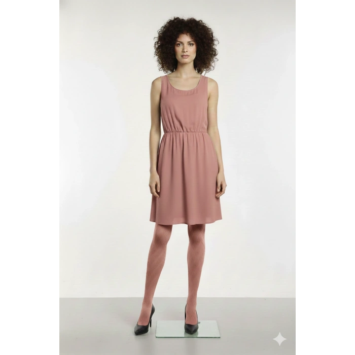 Daymod Kadın Delhi File Desenli Külotlu Çorap