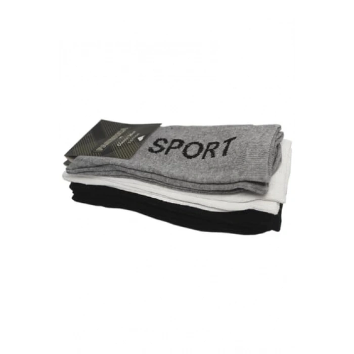 Fabbrica Sport Pamuklu Likralı Erkek  Çorap Adet