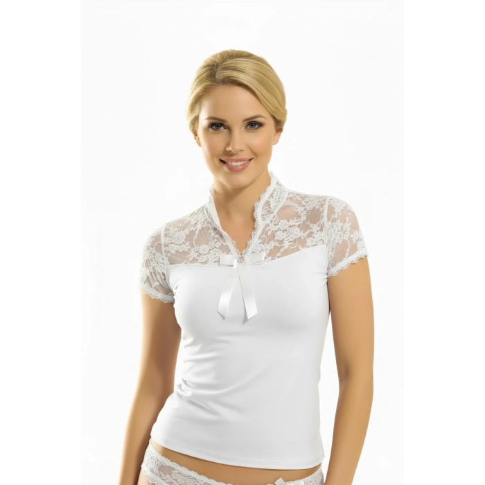 Göğüs Kısmı Dantelli  Kadın Body