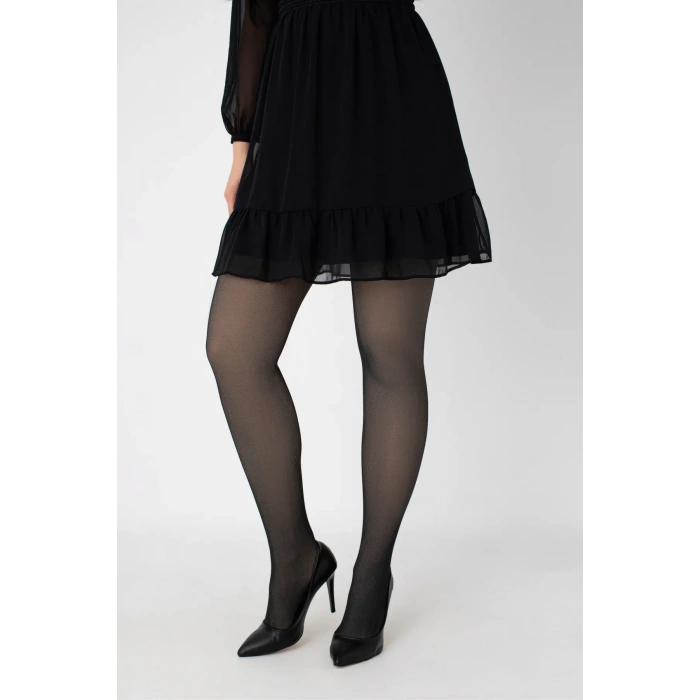 Kadın Peluş Tayt Yüksek Bel Kışlık Termal Kadın Külotlu Çorap Ten Rengi Görünümlü