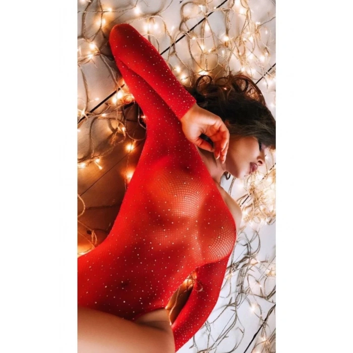 New Dreams 4017 Kadın Taşlı Fantezi Vucut Çorabı