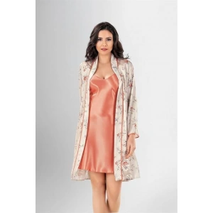 2 Li Kısa Sabahlık Takımı Desenli 1962