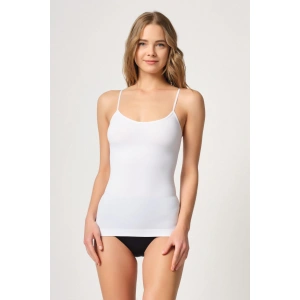 Beyaz Mı Emay 5020 İnce Askılı Atlet Korse