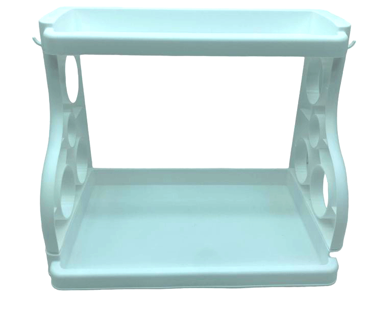 Beyaz Mutfak Tezgah Üstü Düzenleyici Organizer (4172)