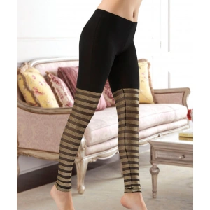 Çizgi Desenli Kadın Tayt 0511