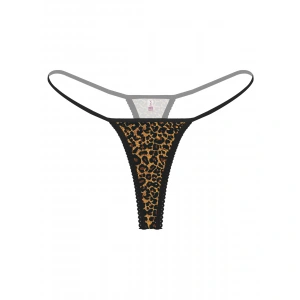 Leopar Desenli Kadın Fantezi String