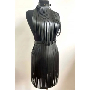 Püsküllü Uzun Etek Ve Büstiyer Takım - Brf997