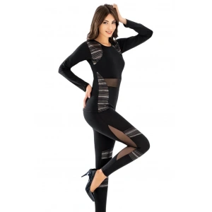 Tül Detaylı Modelli Tayt Takımı 1132