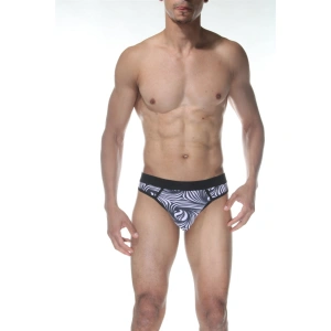 Zebra Desenli Erkek  Tangası