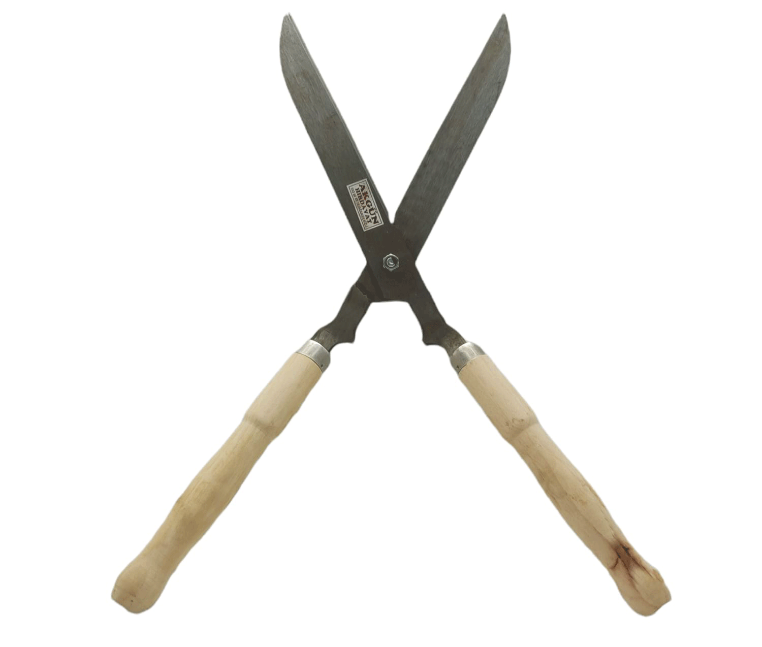 Ahşap Saplı Metal Çim Makası (4172)