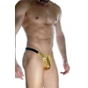 Erkek  Arkası Büzgülü Gold Brazillian Slip