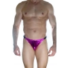 Erkek  Arkası Fuşya Büzgülü Brazillian Slip